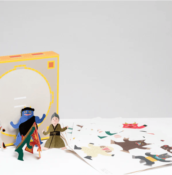 Kokuyo Spiel Sumo Play Box - Spiel aus Papier bei Nauli and Stories