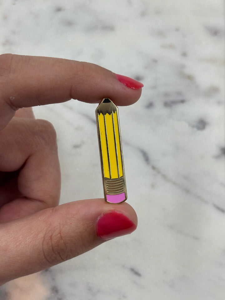 Les imprimeuses Broschen und Anstecknadeln Pin | Bleistift - Dream Big | Crayon bei Nauli and Stories