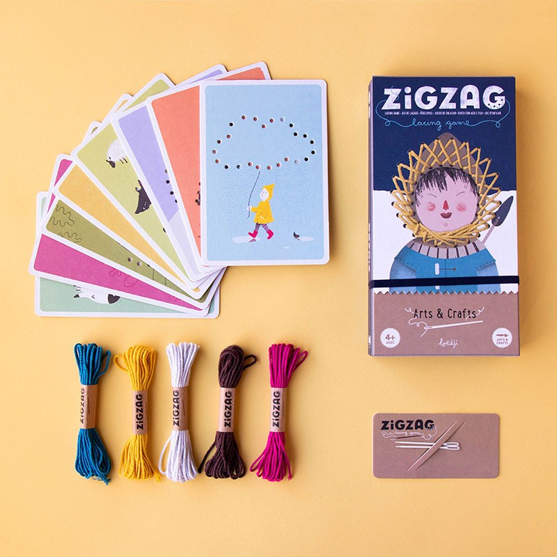 Londji Bastelsets ZIG ZAG- Stick- Spiel