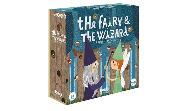 Londji Brettspiel ab 6 Jahre The Fairy and the Wizard