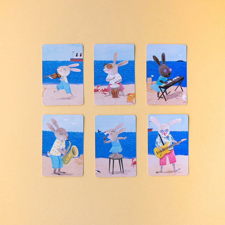 Londji Kartenspiel Animals Big Band | Kartenspiel bei Nauli and Stories