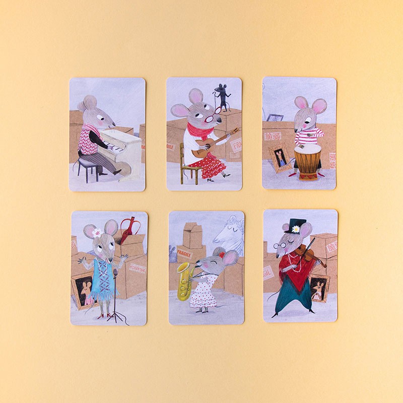 Londji Kartenspiel Animals Big Band | Kartenspiel bei Nauli and Stories