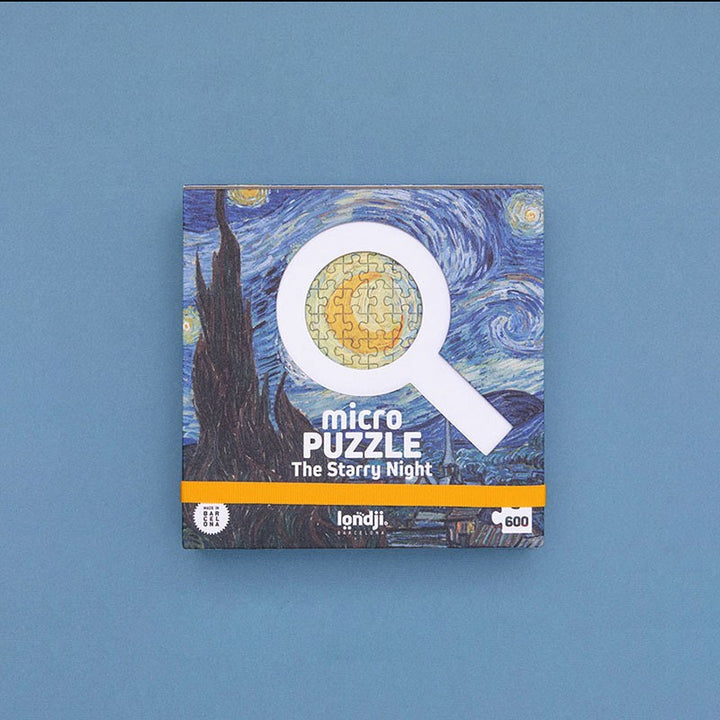 Londji Puzzle The Starry Night - Van Gogh -  Mikro Puzzle - 600 Teile bei Nauli and Stories