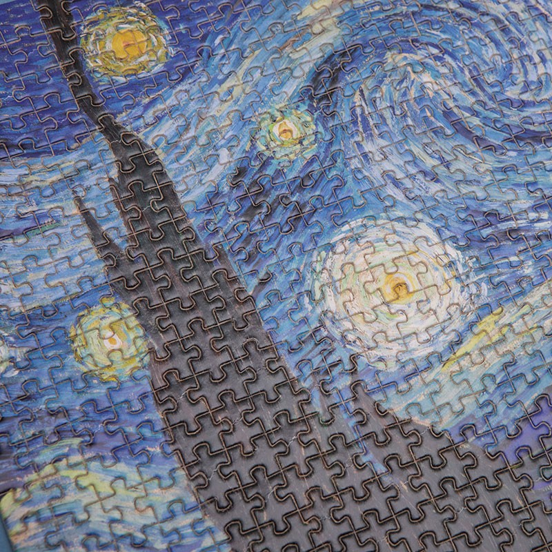 Londji Puzzle The Starry Night - Van Gogh -  Mikro Puzzle - 600 Teile bei Nauli and Stories