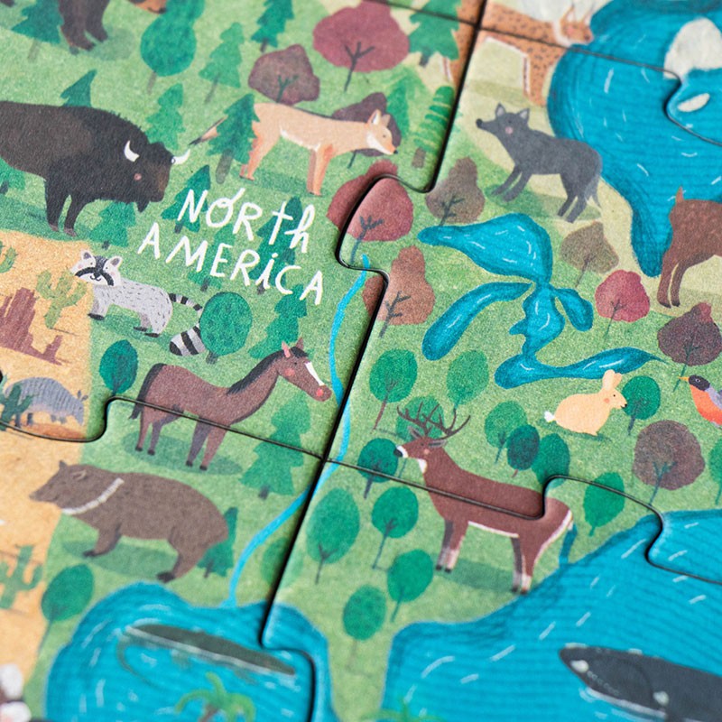 Londji Puzzle Animal Planet - Puzzle bei Nauli and Stories