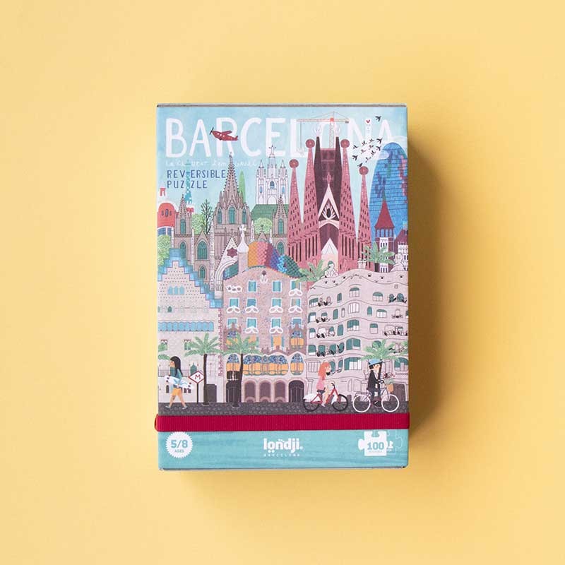 Londji Puzzle Barcelona Skyline - Puzzle bei Nauli and Stories