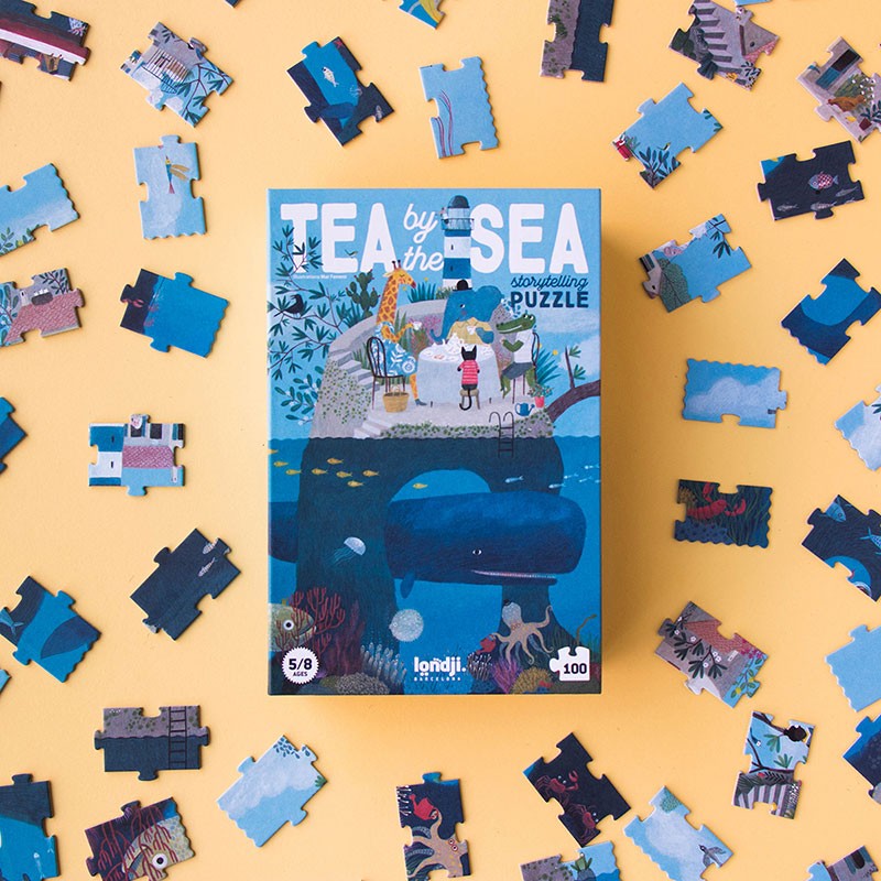 Londji Puzzle ab 5 Jahre Tea By The Sea - Puzzle - ab 5