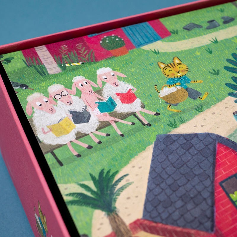 Londji Puzzle THE MYSTERIOUS CASE OF THE BIRTHDAY - Puzzle und Dedektivspiel bei Nauli and Stories