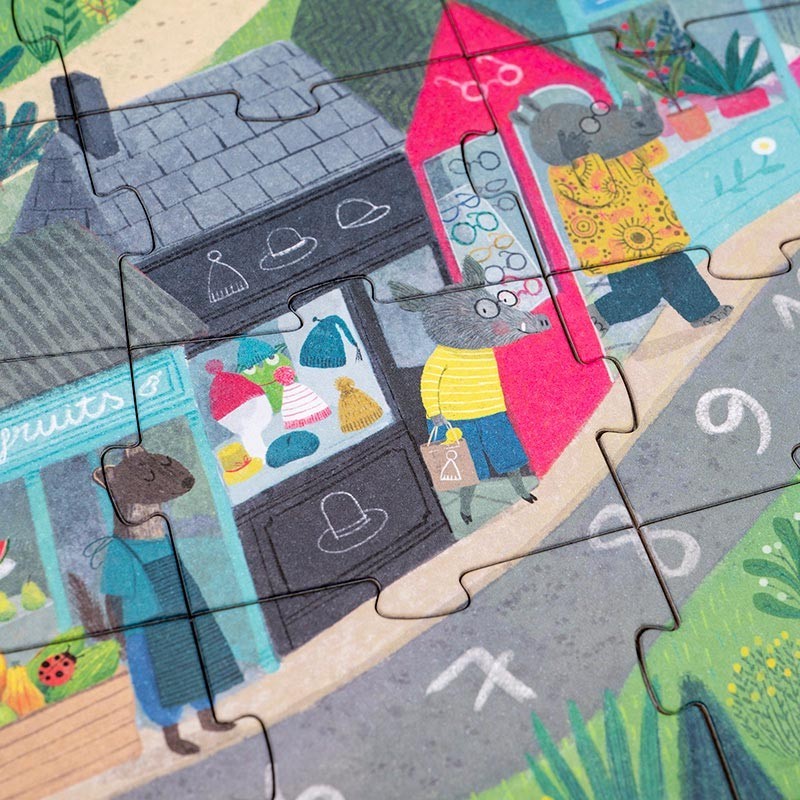 Londji Puzzle THE MYSTERIOUS CASE OF THE BIRTHDAY - Puzzle und Dedektivspiel bei Nauli and Stories