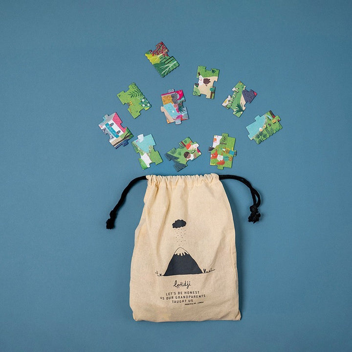 Londji Puzzle THE MYSTERIOUS CASE OF THE BIRTHDAY - Puzzle und Dedektivspiel bei Nauli and Stories