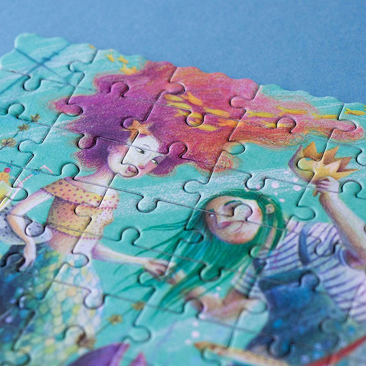 Londji Puzzle ab 6 Jahre Pocket My Mermaid - Puzzle mit 100 Teilen