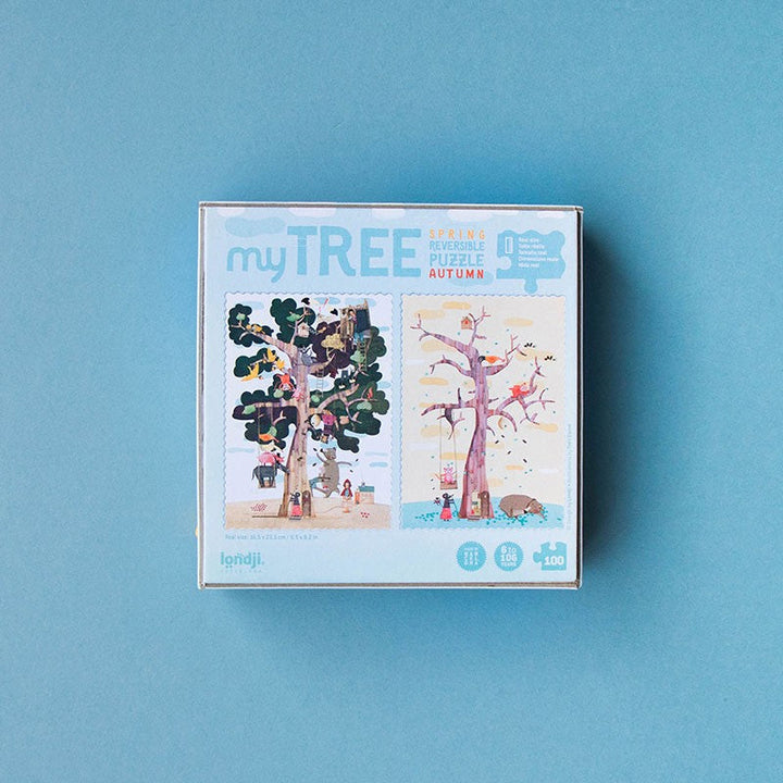 Londji Puzzle ab 6 Jahre Puzzle Pocket my Tree - 100 Teile Puzzle