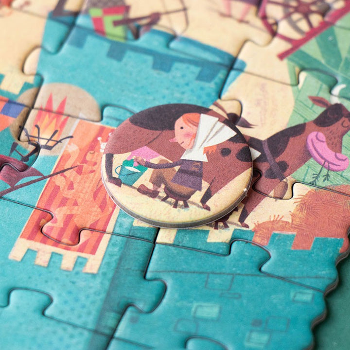 Londji Puzzle Castle POCKET PUZZLE bei Nauli and Stories