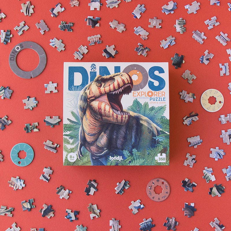 Londji Puzzle Dinos Explorer puzzle bei Nauli and Stories