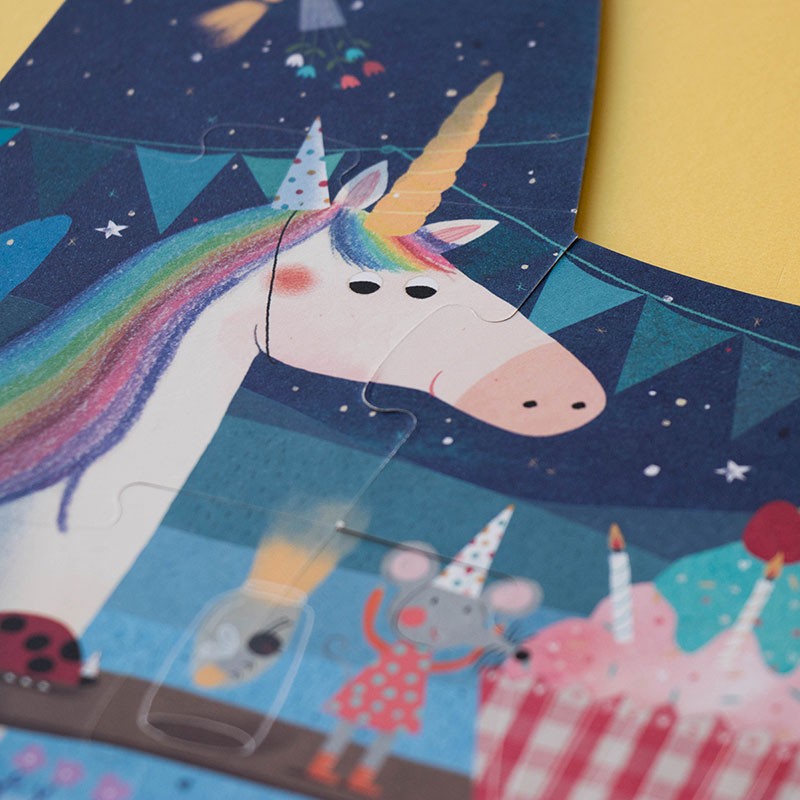 Londji Puzzle Happy Birthday Unicorn -  Puzzle