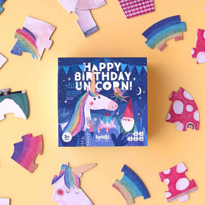 Londji Puzzle Happy Birthday Unicorn -  Puzzle