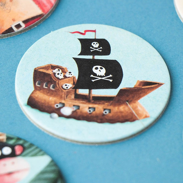 Londji Spiel ab 3 Jahre Memo Spiel - I'm a Pirate - Piratenspiel