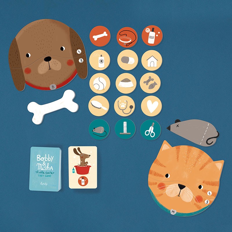 Londji Spiel Bobby &amp; Misha - Tiny Game bei Nauli and Stories