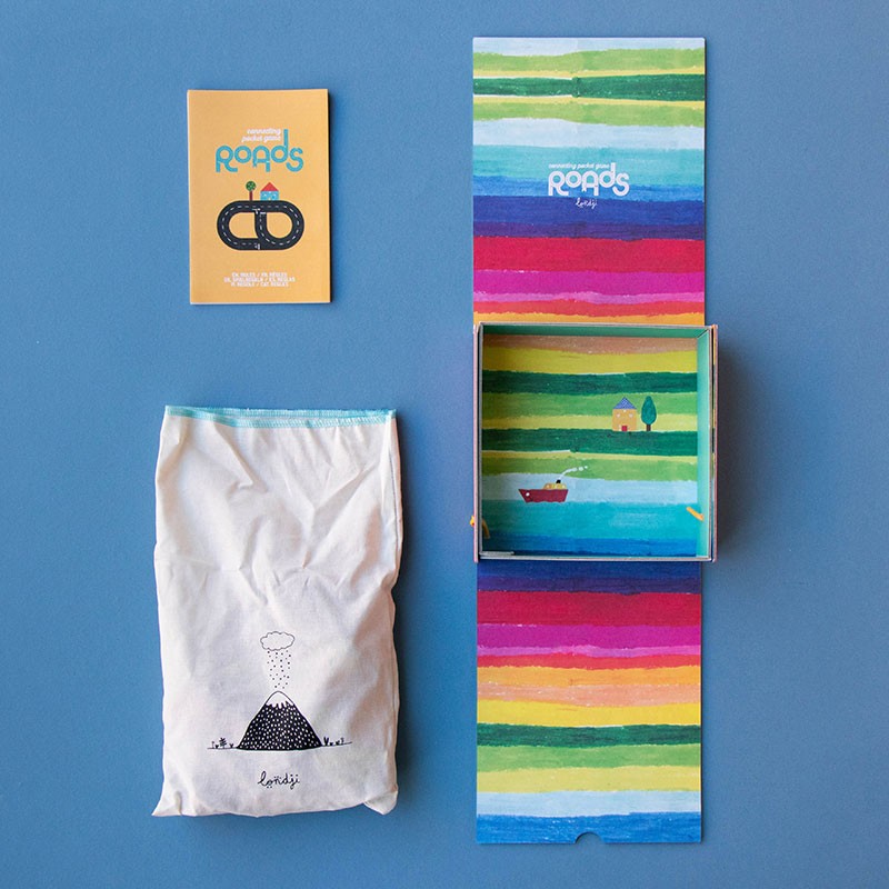 Londji Spiel Pocket - ROADS - Straßenbau - Kooperationsspiel bei Nauli and Stories