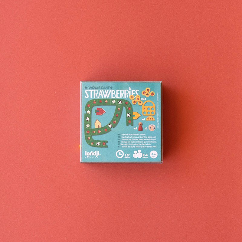 Londji Spiel Strawberries - Tiny Game bei Nauli and Stories