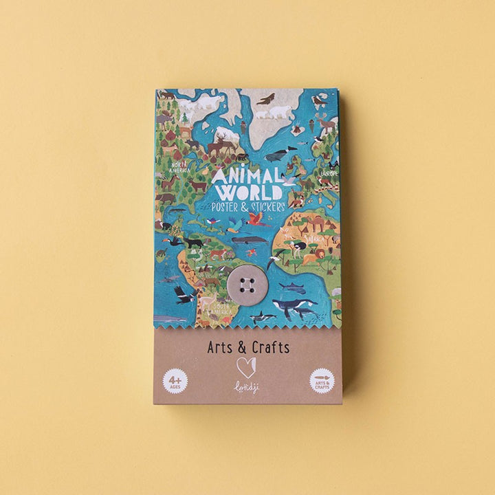 Londji Sticker- Spiel Animal World | Poster & Sticker bei Nauli and Stories
