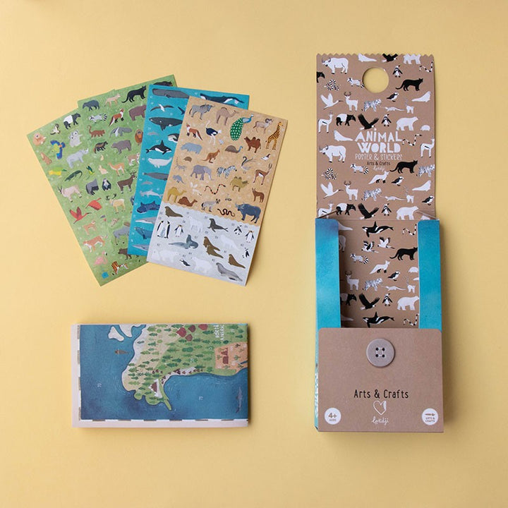 Londji Sticker- Spiel Animal World | Poster & Sticker bei Nauli and Stories