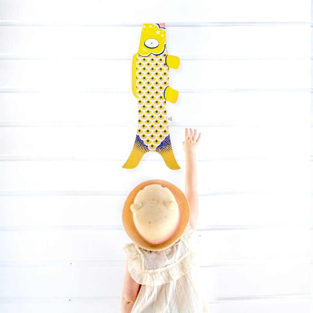 MADAME MO Anise Koinobori - unique wall decor (S) bei Nauli and Stories