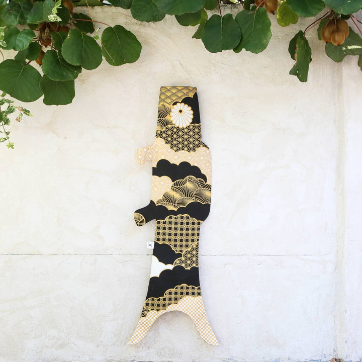 MADAME MO Black Matsu Koinobori - fish indoor decor bei Nauli and Stories