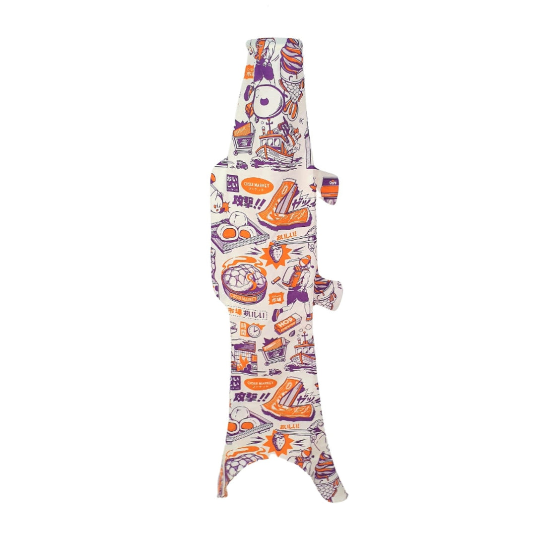 MADAME MO Koinoboi | Windsack Vintage Tokyo Orange Koinobori bei Nauli and Stories