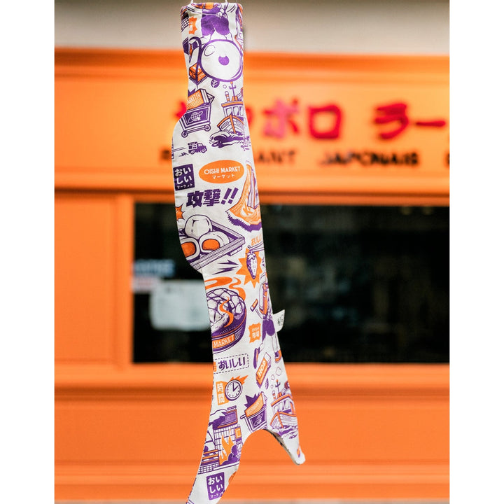 MADAME MO Koinoboi | Windsack Vintage Tokyo Orange Koinobori bei Nauli and Stories
