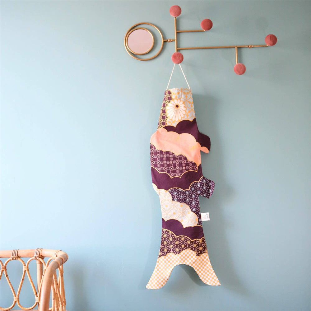 MADAME MO Prune Chiku Koinobori  - wall decor, spring time bei Nauli and Stories