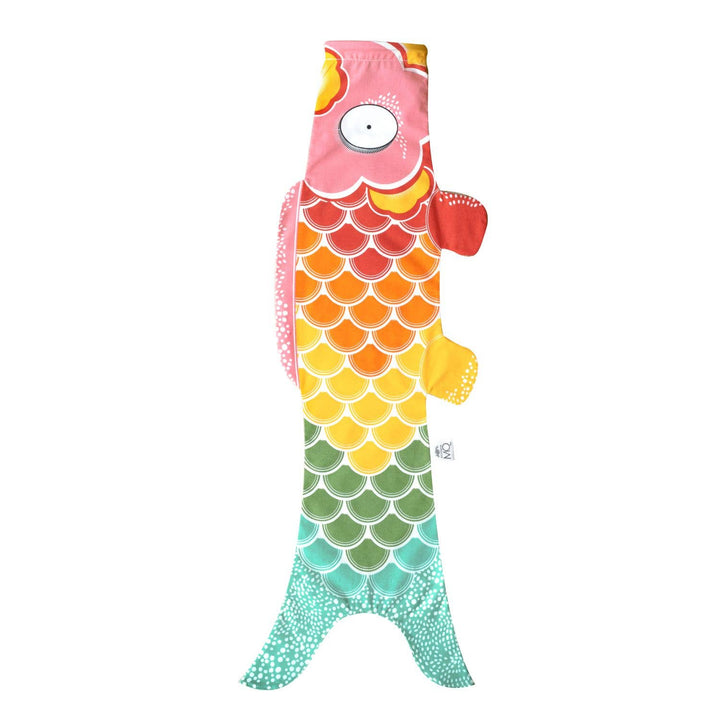 MADAME MO Rainbow Koinobori - wind sock wall decor bei Nauli and Stories