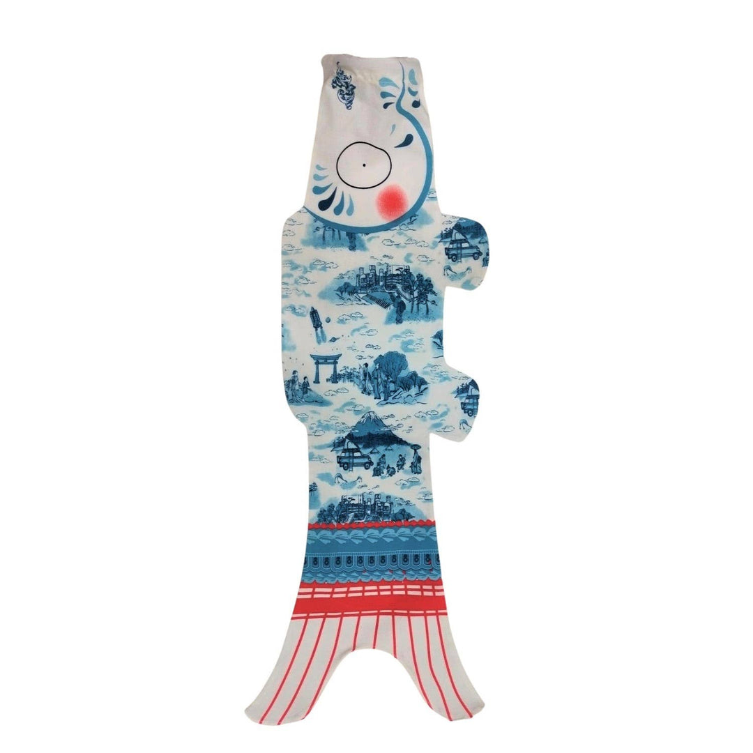 MADAME MO Koinoboi | Windsack Toile De Jouy Koinobori  - japanische Fisch Windsocke bei Nauli and Stories