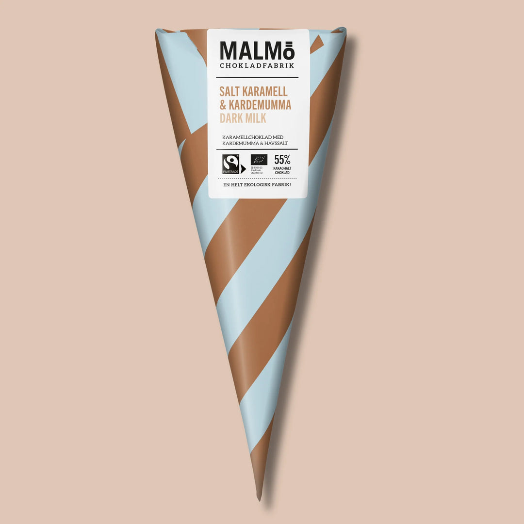 Malmö Chokladfabrik Schokolade Salt Caramel &amp; Cardamom - Schokolade  55% - Malmö Schokoladenfabrik bei Nauli and Stories
