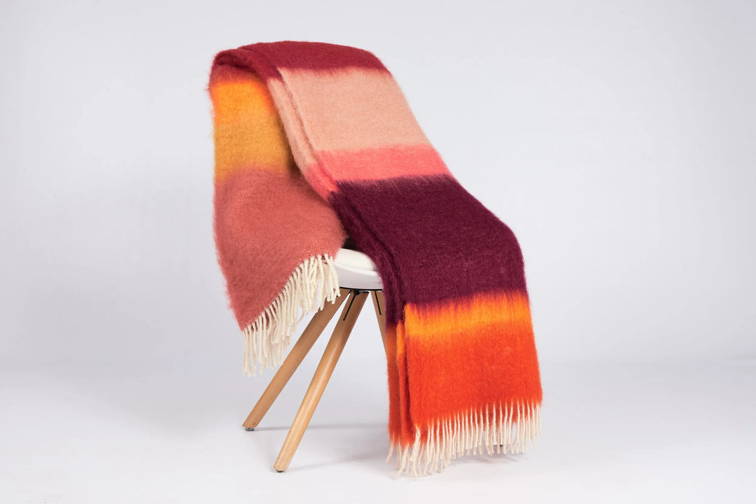 Mantas Ezcaray Decken Mantas Ezcaray Mohair Decke - 130x200cm - M-16 bei Nauli and Stories