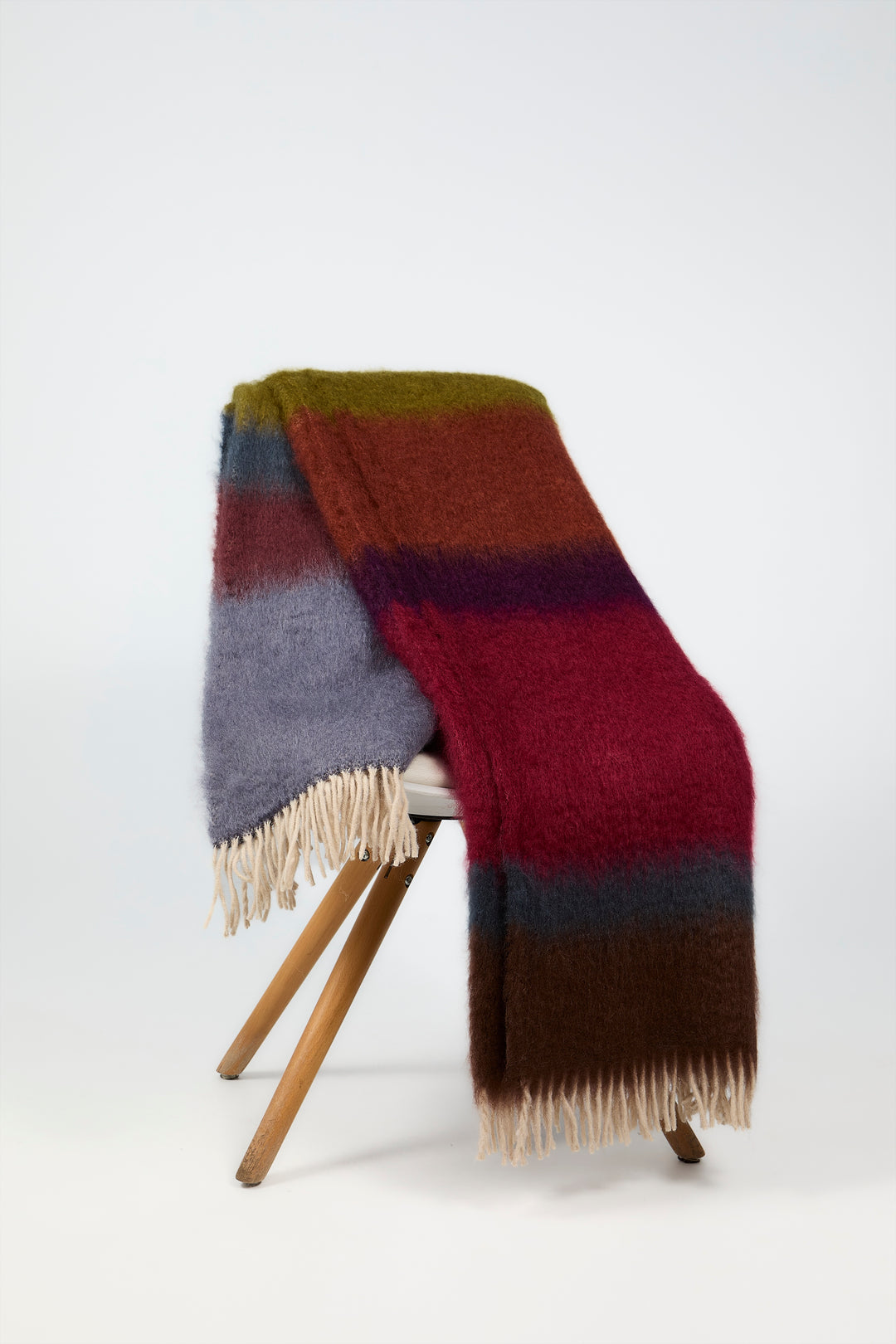 Mantas Ezcaray Decken Mantas Ezcaray Mohair Decke - 130x200cm - M-63 bei Nauli and Stories