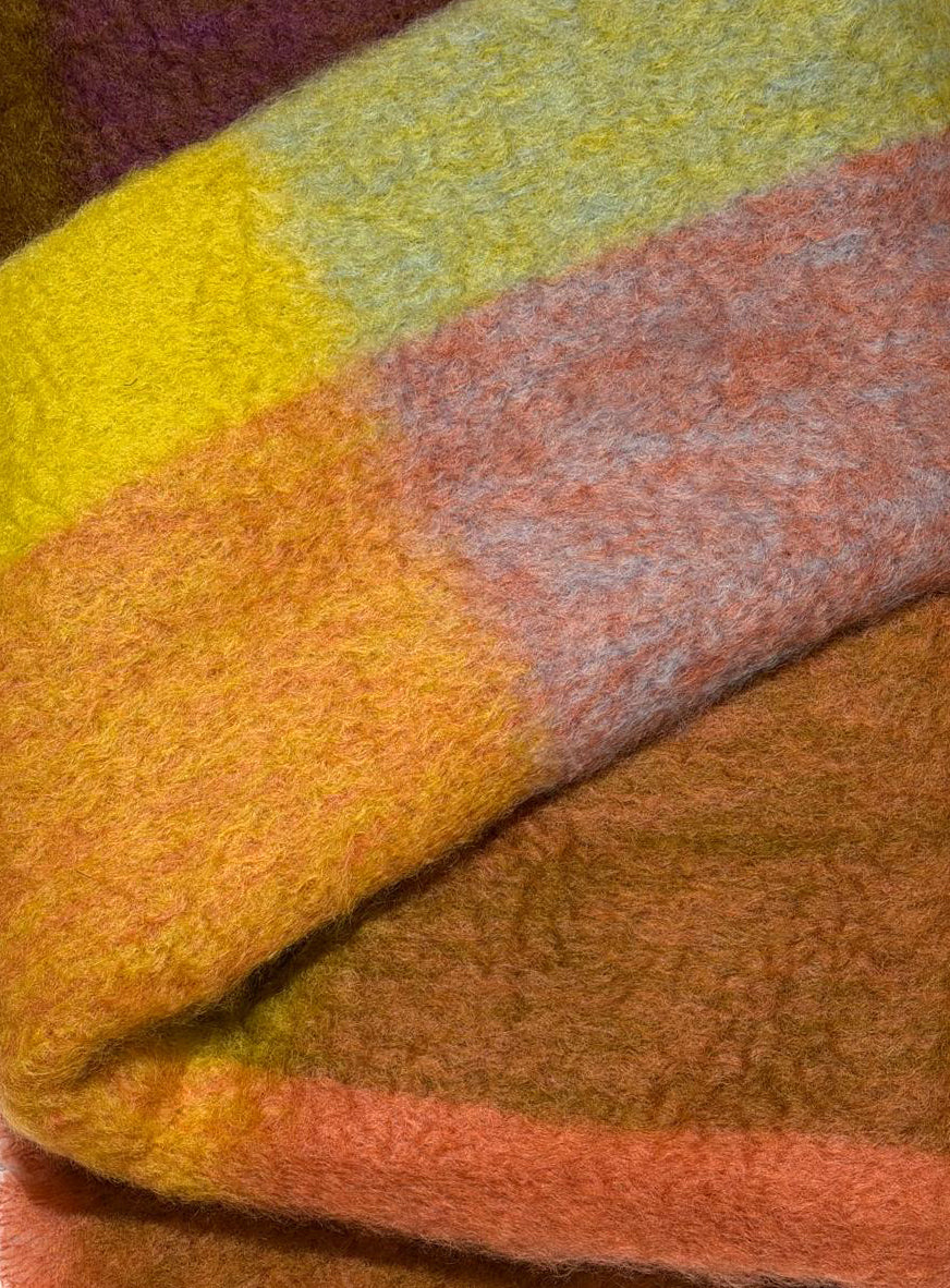 Mantas Ezcaray Sofadecke Mohair Decke -  130x200cm - Cuadros bei Nauli and Stories