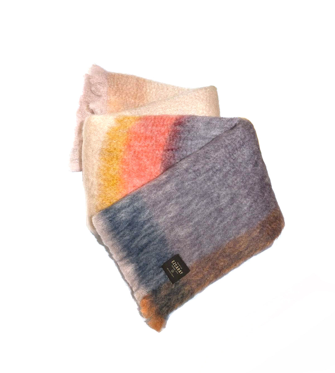 Mantas Ezcaray Sofadecke Mohair Decke -  130x200cm  - Zuckerwatte bei Nauli and Stories