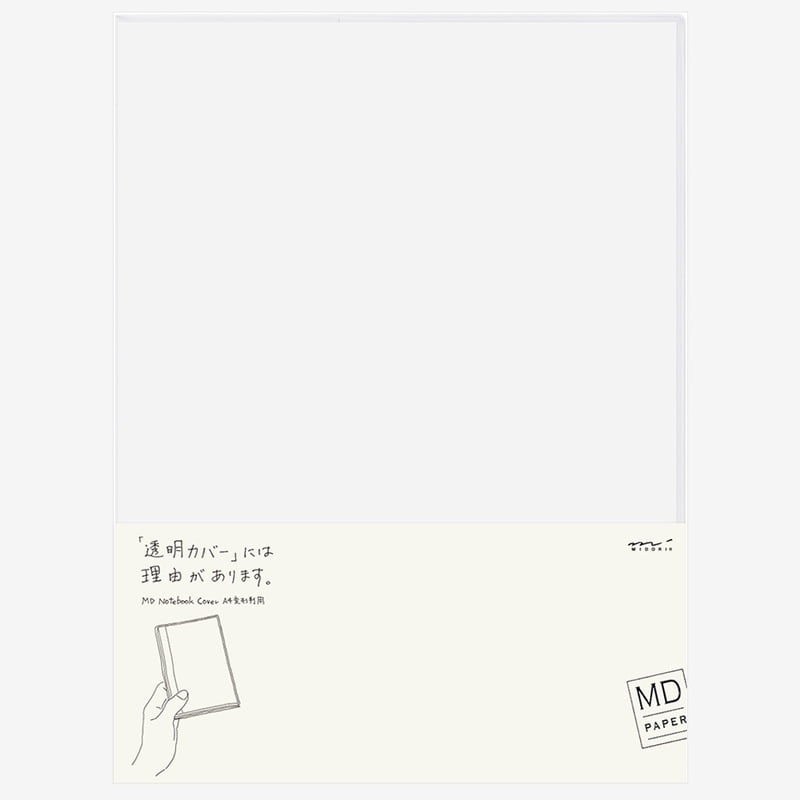 MD Paper | Midori Bucheinbände MD Clear Cover A4 Variant bei Nauli and Stories
