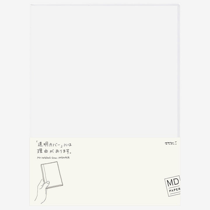 MD Paper | Midori Bucheinbände MD Clear Cover A4 Variant bei Nauli and Stories