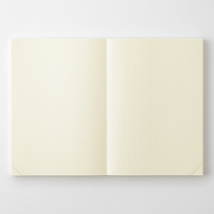 MD Paper | Midori Notizbuch DIN A5 MD Notebook Codex A5 1D/1P Dot Grid | gepunktet bei Nauli and Stories