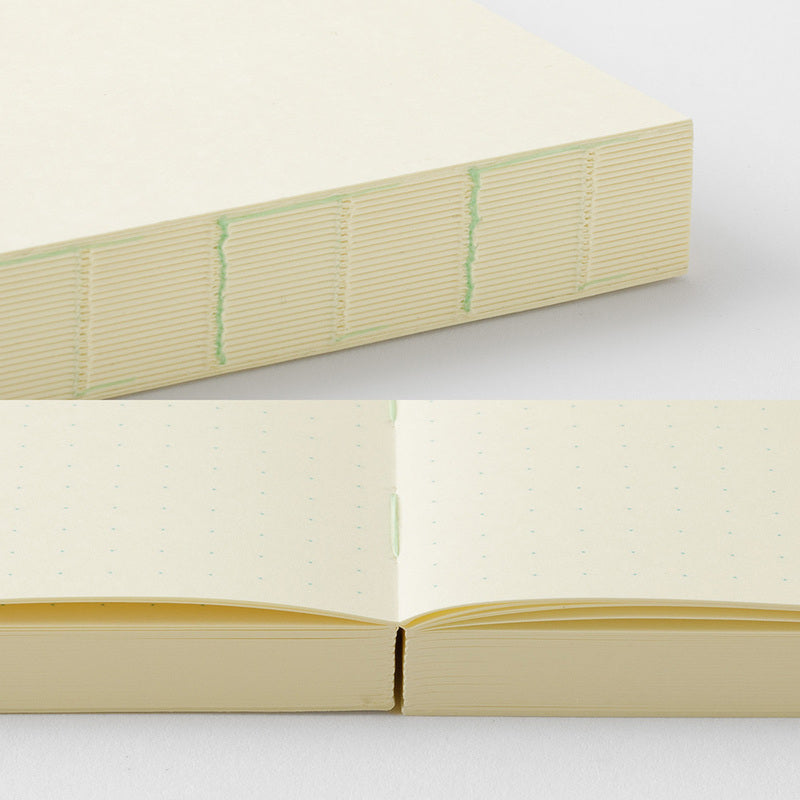 MD Paper | Midori Notizbuch DIN A5 MD Notebook Codex A5 1D/1P Dot Grid | gepunktet bei Nauli and Stories