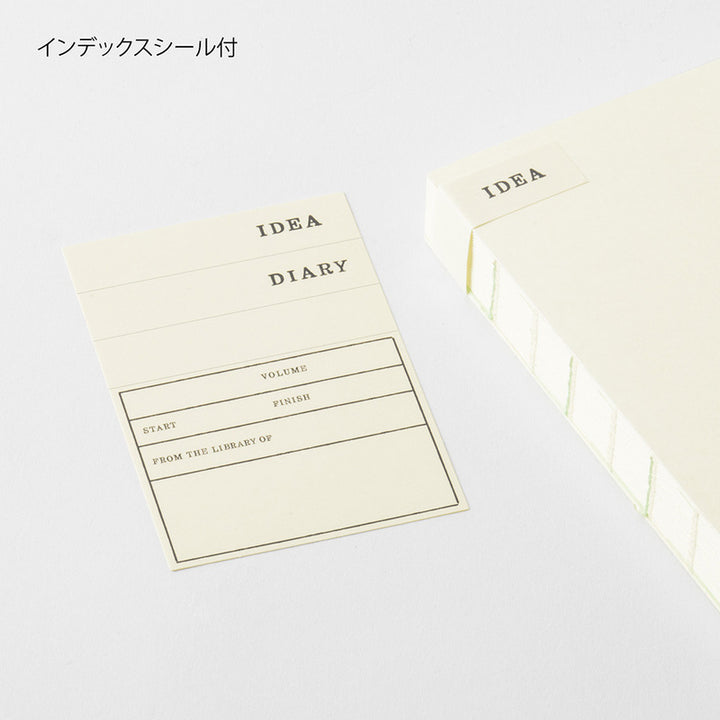 MD Paper | Midori Notizbuch DIN A5 MD Notebook Codex A5 1D/1P Dot Grid | gepunktet bei Nauli and Stories