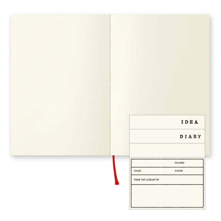 MD Paper | Midori Notizbuch DIN A6 MD Notebook A6 blank bei Nauli and Stories