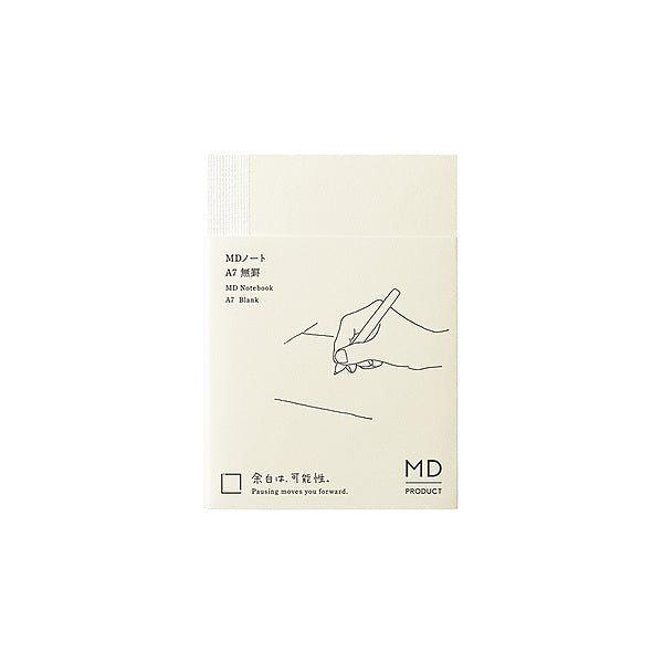 MD Paper | Midori Notizbuch DIN A7 MD Notebook A7 Blanko bei Nauli and Stories
