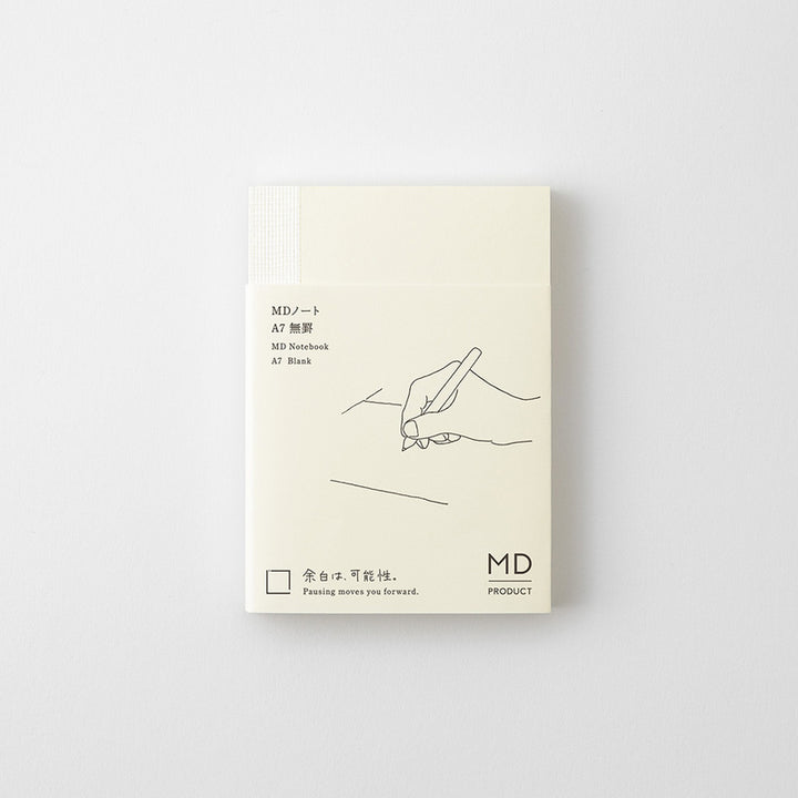 MD Paper | Midori Notizbuch DIN A7 MD Notebook A7 Blanko bei Nauli and Stories