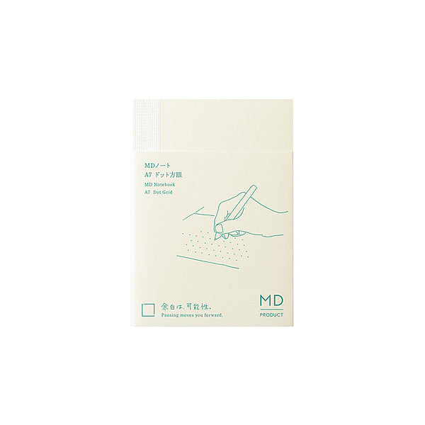 MD Paper | Midori Notizbuch DIN A7 MD Notebook A7 dot grid bei Nauli and Stories
