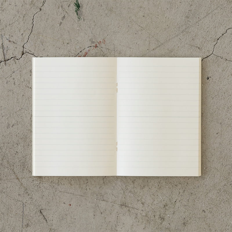 MD Paper | Midori Notizhefte Notizheft DIN A6 Slim | MD Notebook Light lined (liniert) – 3er Pack bei Nauli and Stories