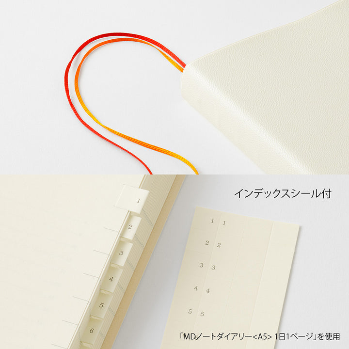 MD Paper | Midori Tageskalender NEW MD Notebook Diary A5 Square 1Day 1Page 2027 bei Nauli and Stories