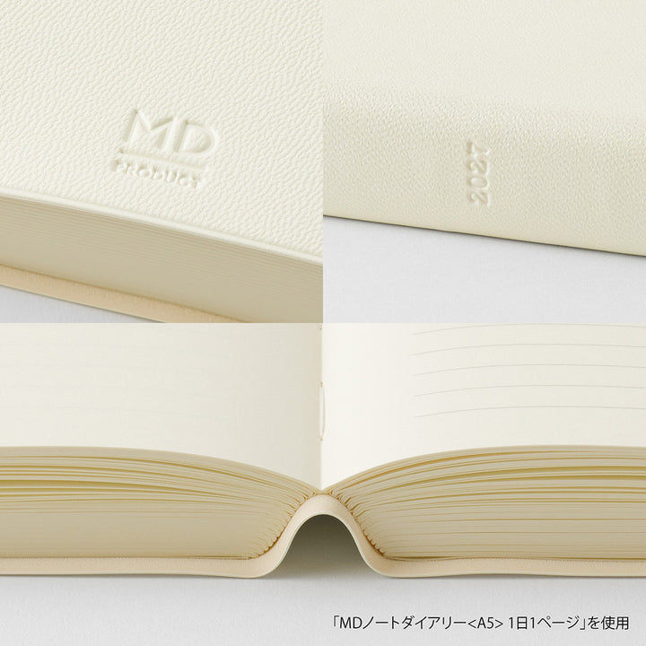 MD Paper | Midori Tageskalender NEW MD Notebook Diary A5 Square 1Day 1Page 2027 bei Nauli and Stories